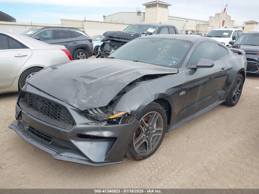 VIN 1FA6P8CF2J5122549 2018 Ford Mustang, GT no.2