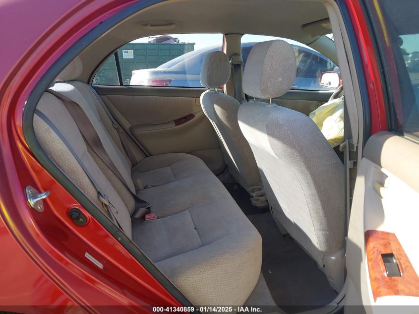 2004 Toyota Corolla Le VIN: JTDBR38E642048631 Lot: 41340859