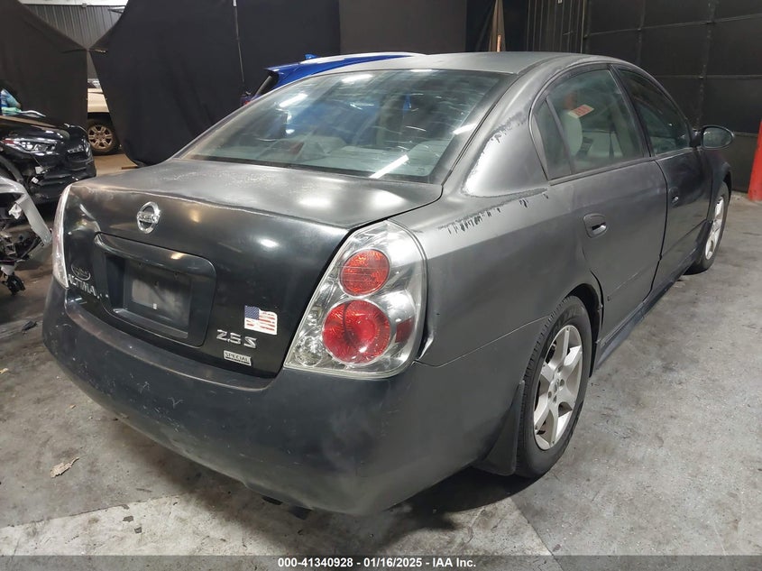 2006 NISSAN ALTIMA VIN: 1N4AL11E66C176723