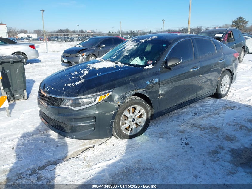 2016 KIA OPTIMA VIN: 5XXGT4L36GG023746