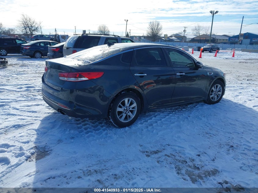 2016 KIA OPTIMA VIN: 5XXGT4L36GG023746