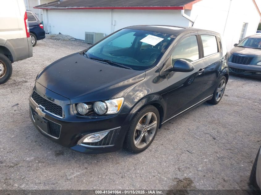 VIN 1G1JG6SB1D4250498 2013 CHEVROLET SONIC no.2