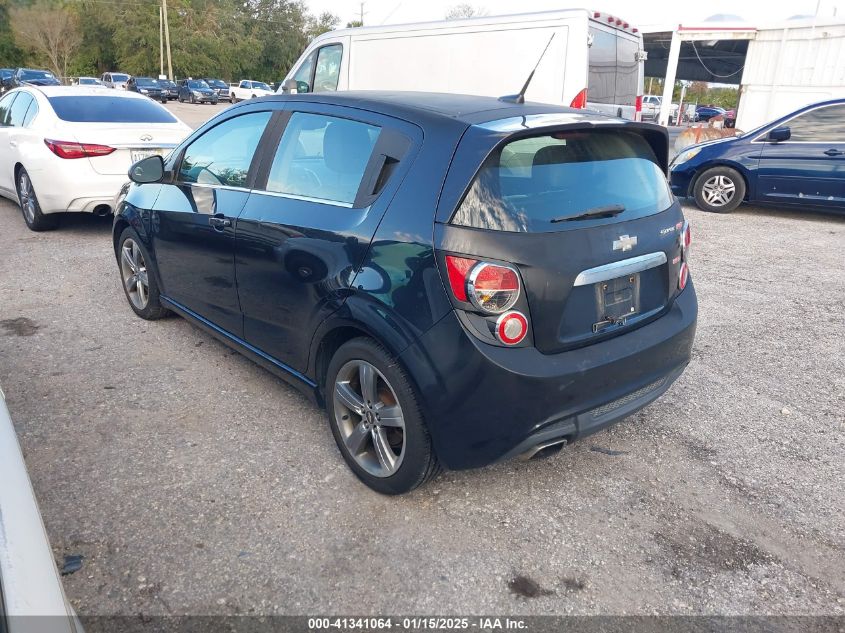 VIN 1G1JG6SB1D4250498 2013 CHEVROLET SONIC no.3