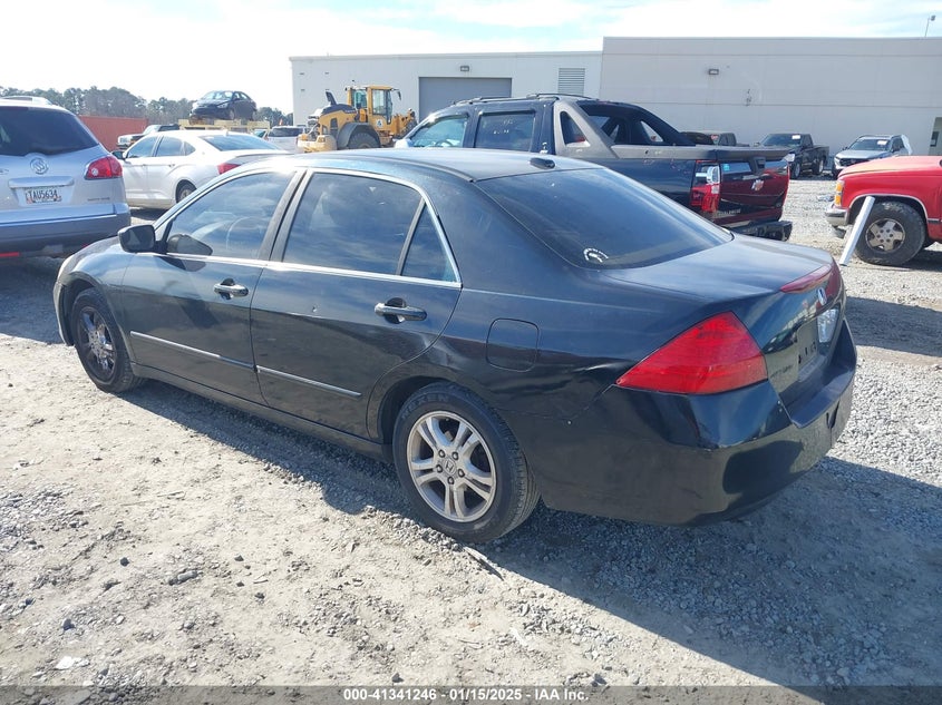 2007 HONDA ACCORD VIN: 1HGCM56817A076943