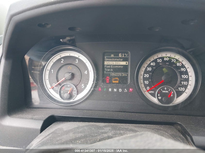 2014 RAM 2500 VIN: 3C6UR5HLXEG154213
