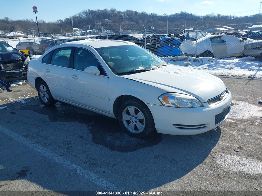2008 CHEVROLET IMPALA VIN: 2G1WT55N589206122