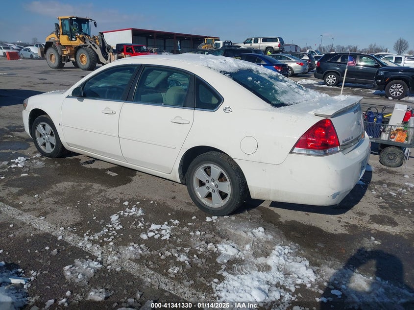 2008 CHEVROLET IMPALA VIN: 2G1WT55N589206122