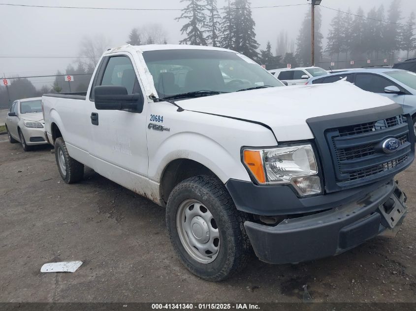 VIN 1FTMF1CMXEKE65675 2014 FORD F-150 no.1