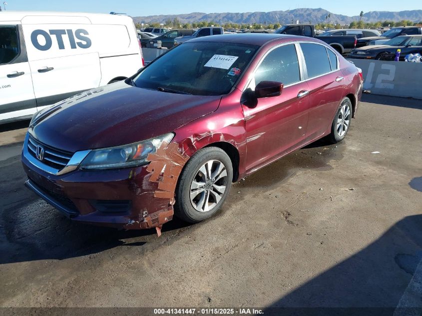 VIN 1HGCR2F31DA168425 2013 HONDA ACCORD no.2