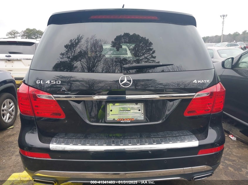 2015 MERCEDES-BENZ GL 450 4MATIC - 4JGDF6EE7FA450959
