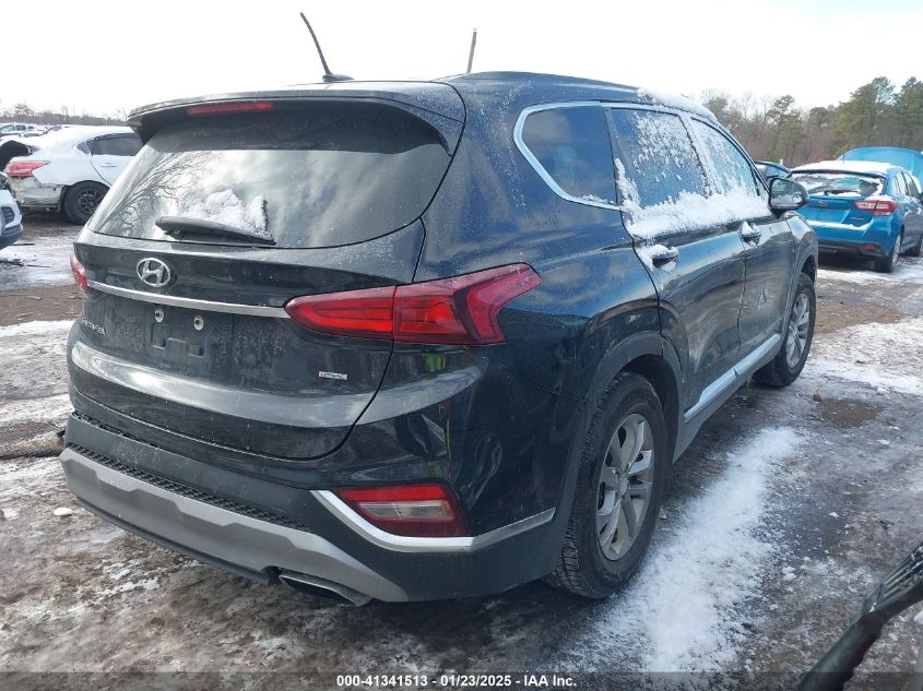 VIN 5NMS2CAD0LH150250 2020 Hyundai Santa Fe, SE no.4