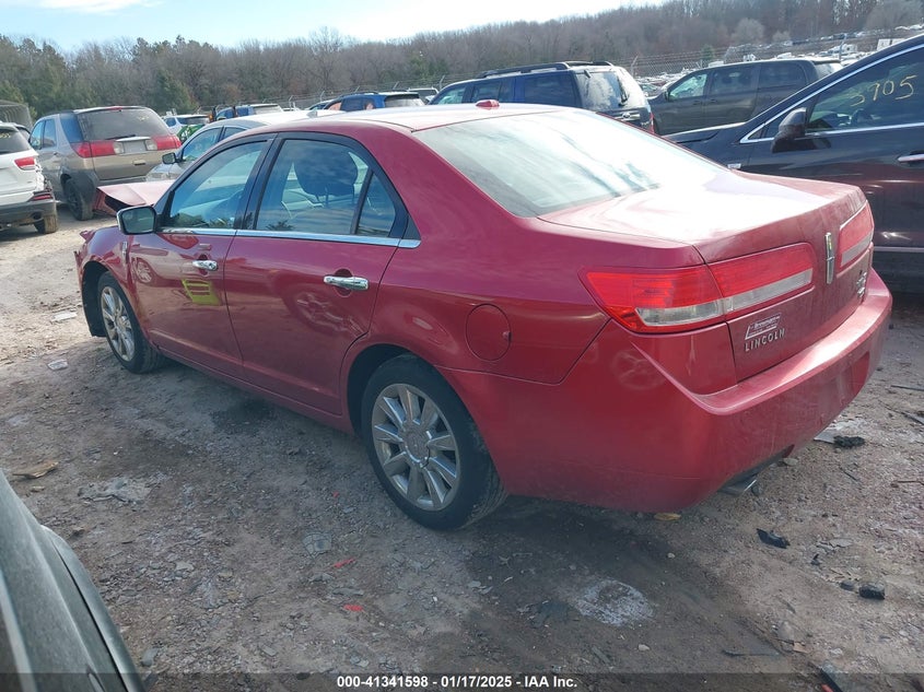 2012 LINCOLN MKZ VIN: 3LNHL2JC6CR839908