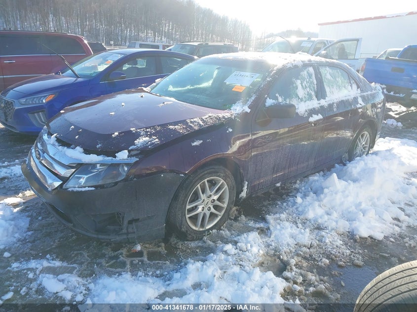 2012 FORD FUSION VIN: 3FAHP0GA6CR294205
