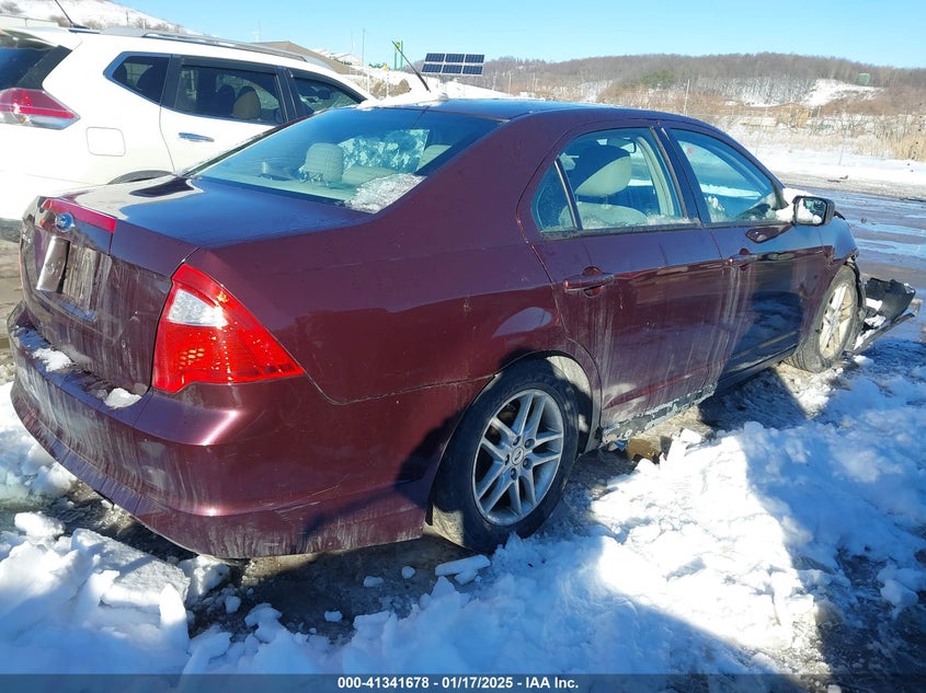 2012 FORD FUSION VIN: 3FAHP0GA6CR294205