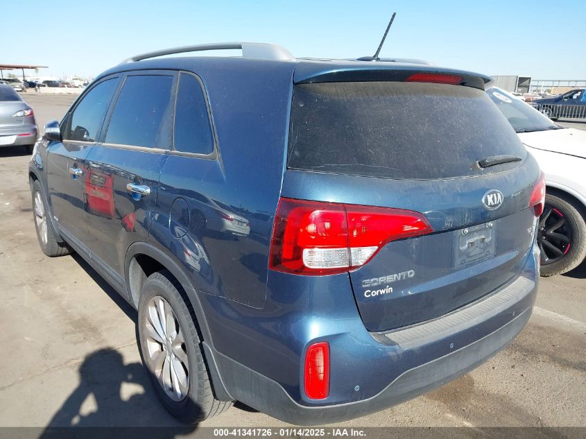 VIN 5XYKUDA76EG490591 2014 KIA SORENTO no.3