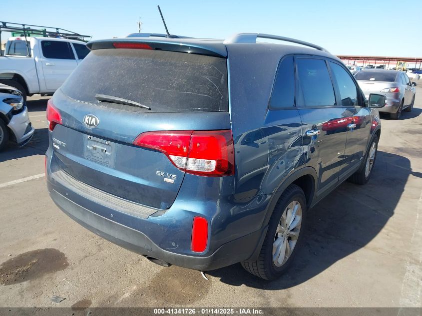 VIN 5XYKUDA76EG490591 2014 KIA SORENTO no.4