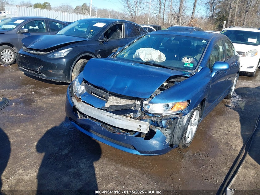 2008 HONDA CIVIC VIN: 1HGFA16948L052200