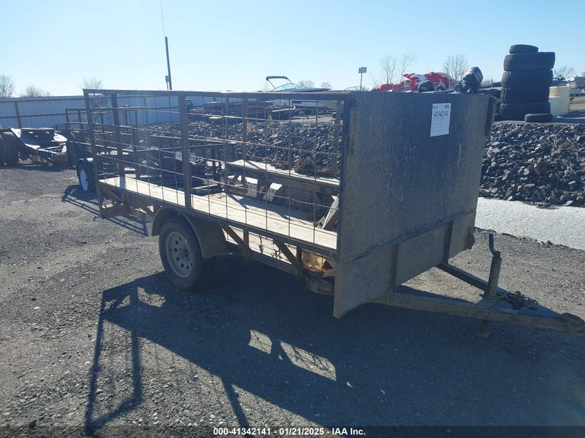 1900 HOMEMADE IRRIGATION/ UTILITY TRAILER