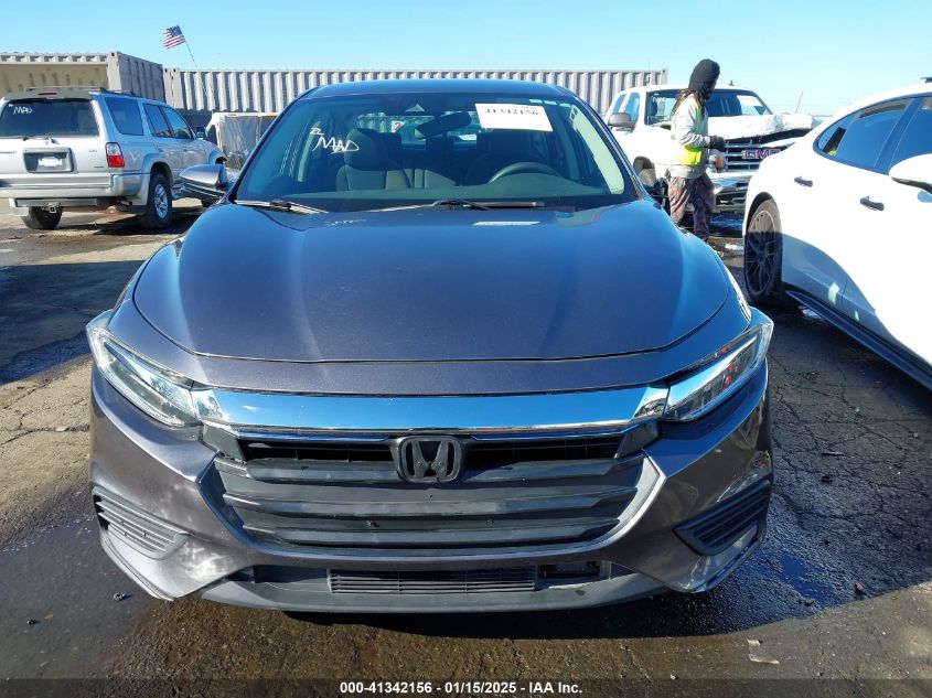 2019 Honda Insight Ex VIN: 19XZE4F58KE022180 Lot: 41342156