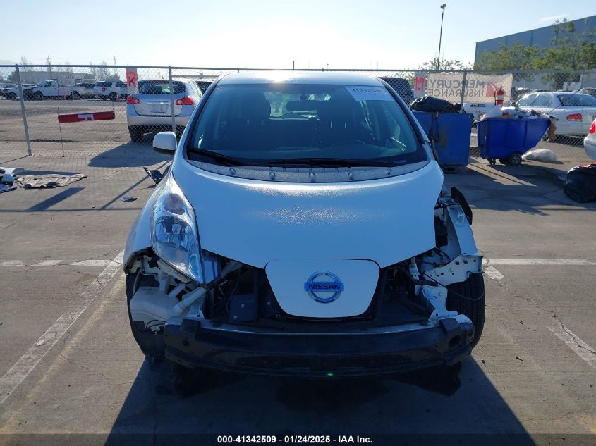 2015 Nissan Leaf S VIN: 1N4AZ0CP6FC305115 Lot: 41342509