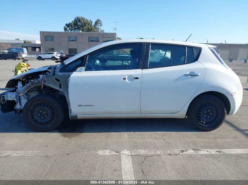 2015 Nissan Leaf S VIN: 1N4AZ0CP6FC305115 Lot: 41342509