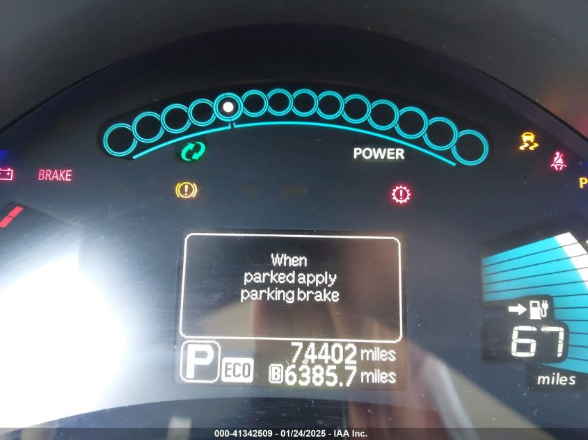 2015 Nissan Leaf S VIN: 1N4AZ0CP6FC305115 Lot: 41342509