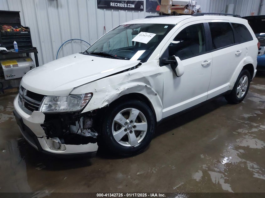 2011 DODGE JOURNEY VIN: 3D4PH1FG6BT542889