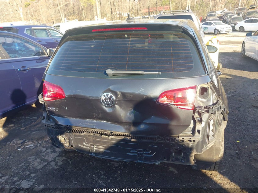 2017 VOLKSWAGEN GOLF GTI AUTOBAHN 4-DOOR/S 4-DOOR/SE 4-DOOR/SPORT 4-DOOR - 3VW4T7AU9HM034897