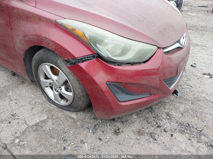 VIN 5NPDH4AE3EH534423 2014 Hyundai Elantra, SE no.6