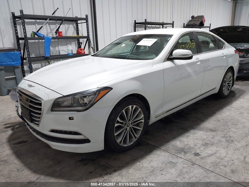2017 GENESIS G80 VIN: KMHGN4JE4HU204253