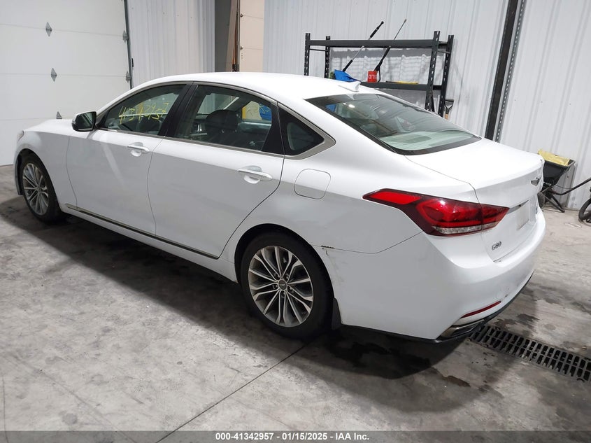 2017 GENESIS G80 VIN: KMHGN4JE4HU204253