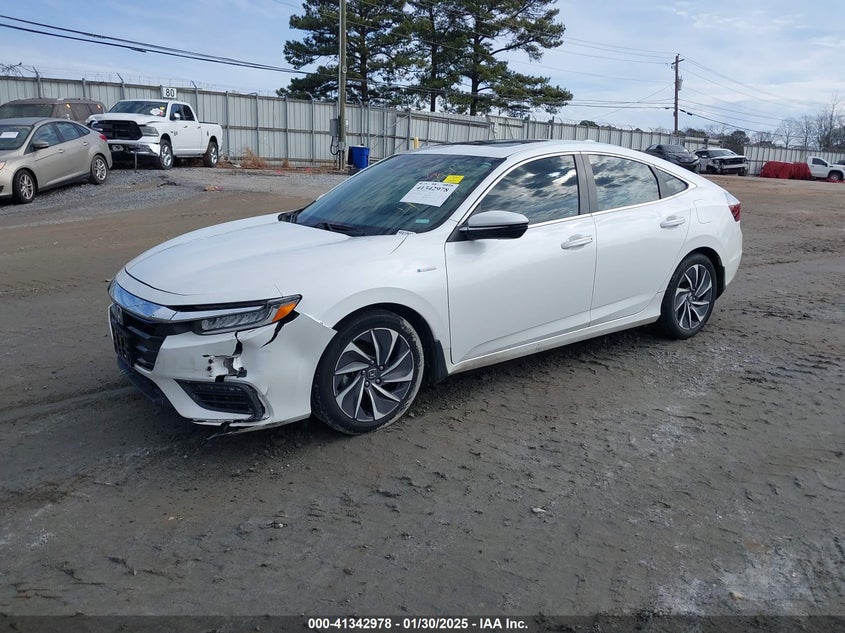 Vin: 19xze4f99ke013541, lot: 41833412, honda insight touring 20192
