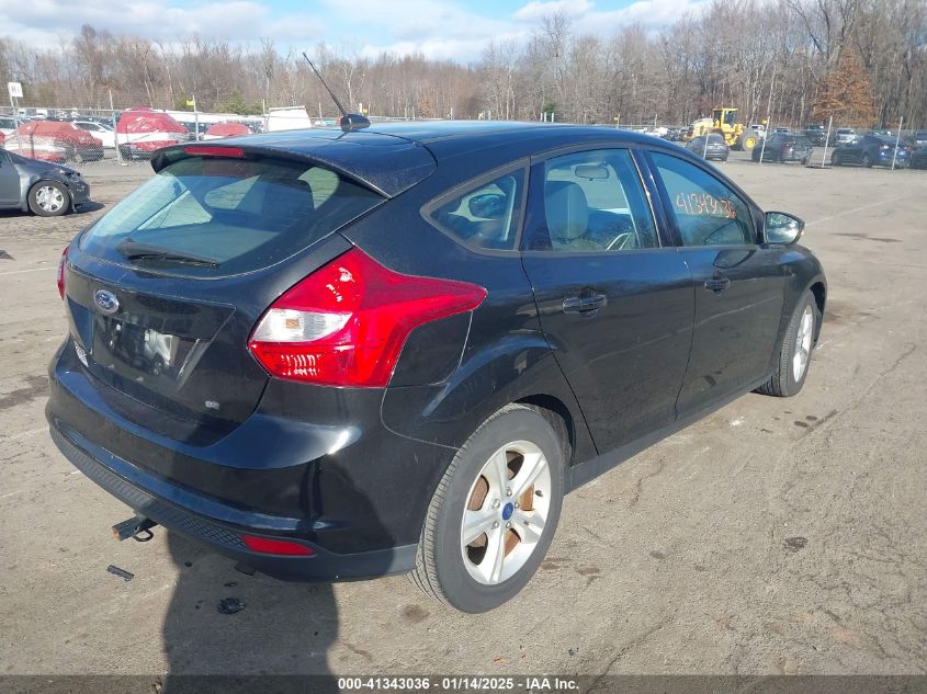 VIN 1FADP3K29EL377337 2014 Ford Focus, SE no.4