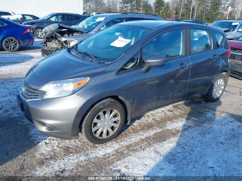 VIN 3N1CE2CP7GL387956 2016 Nissan Versa, Note SV no.2