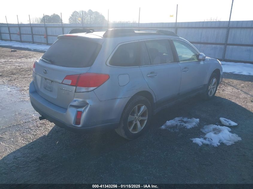 VIN 4S4BRBLC3E3301511 2014 SUBARU OUTBACK no.4