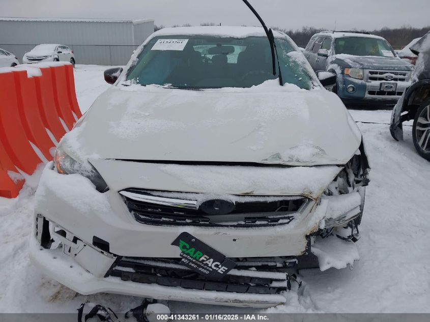 2021 Subaru Impreza 5-Door VIN: 4S3GTAB66M3712188 Lot: 41343261