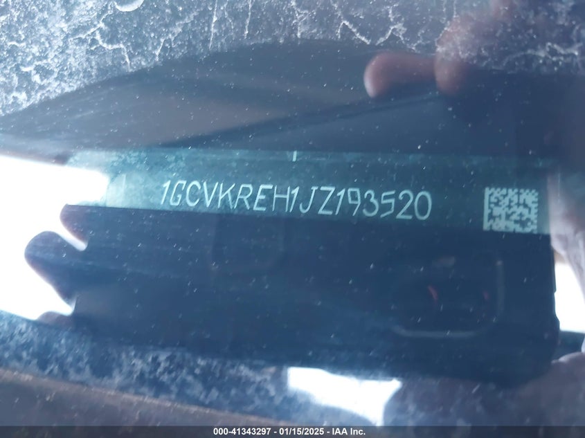 2018 CHEVROLET SILVERADO 1500 1LT - 1GCVKREH1JZ193520