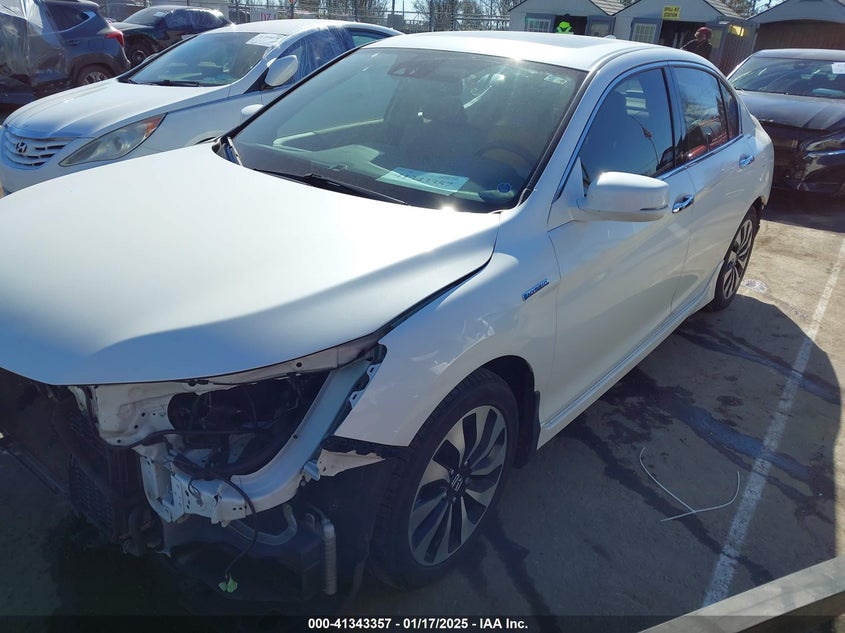 2017 HONDA ACCORD HYBRID VIN: JHMCR6F7XHC007914