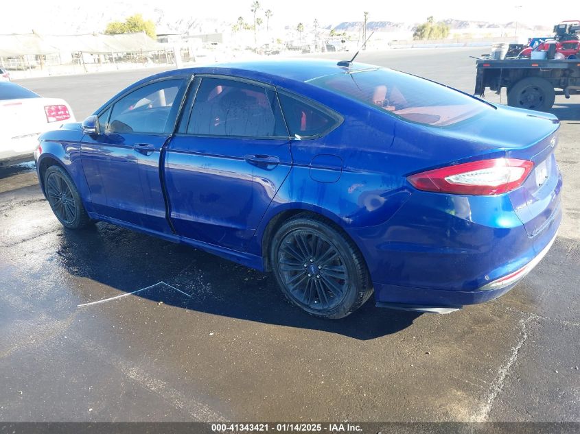 VIN 3FA6P0HD7ER291736 2014 FORD FUSION no.3