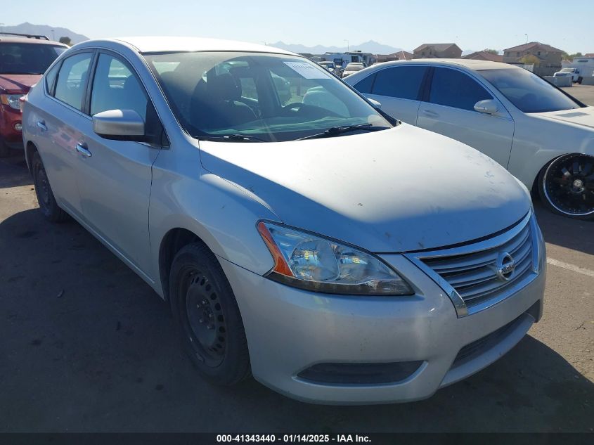 VIN 3N1AB7AP7FY260139 2015 NISSAN SENTRA no.1