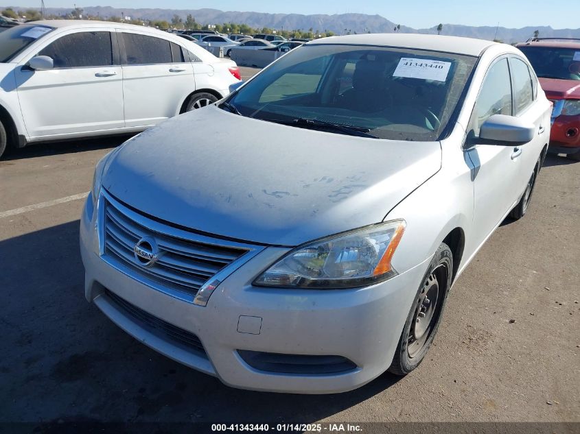 VIN 3N1AB7AP7FY260139 2015 NISSAN SENTRA no.2