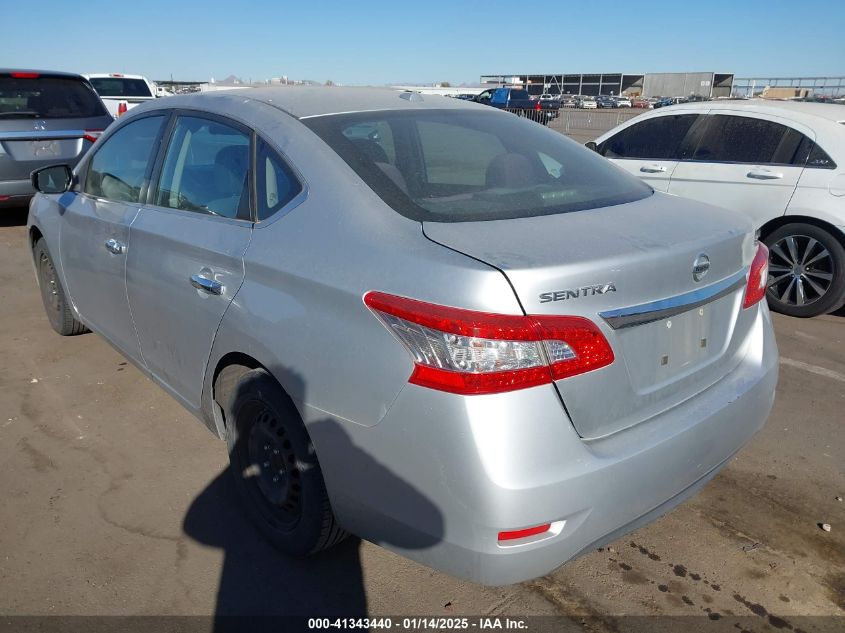 VIN 3N1AB7AP7FY260139 2015 NISSAN SENTRA no.3