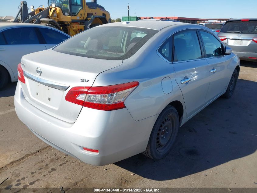 VIN 3N1AB7AP7FY260139 2015 NISSAN SENTRA no.4