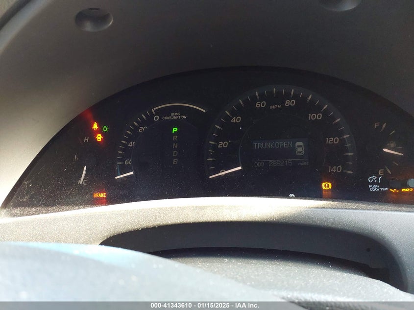 2009 TOYOTA CAMRY HYBRID VIN: 4T1BB46K69U088430