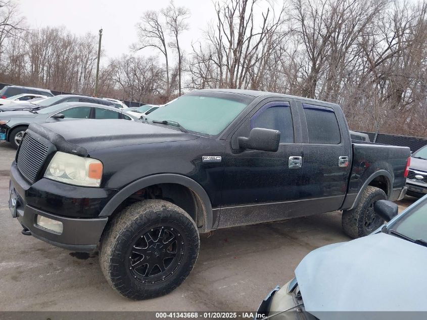2004 Ford F-150 VIN: 1FTPW14534KB Lot: 41343668