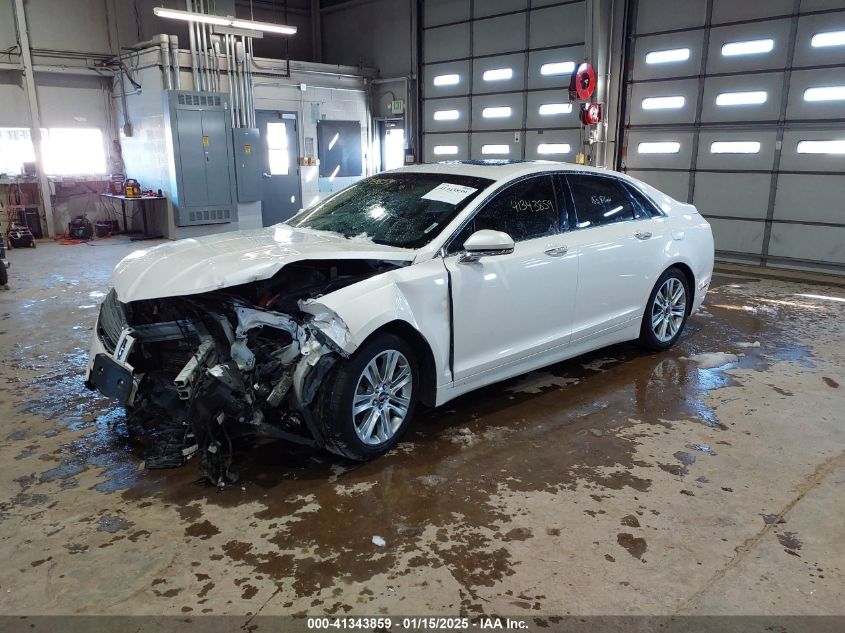 VIN 3LN6L2LU5ER812330 2014 Lincoln Mkz Hybrid no.2