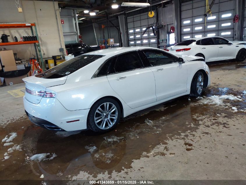 VIN 3LN6L2LU5ER812330 2014 Lincoln Mkz Hybrid no.4