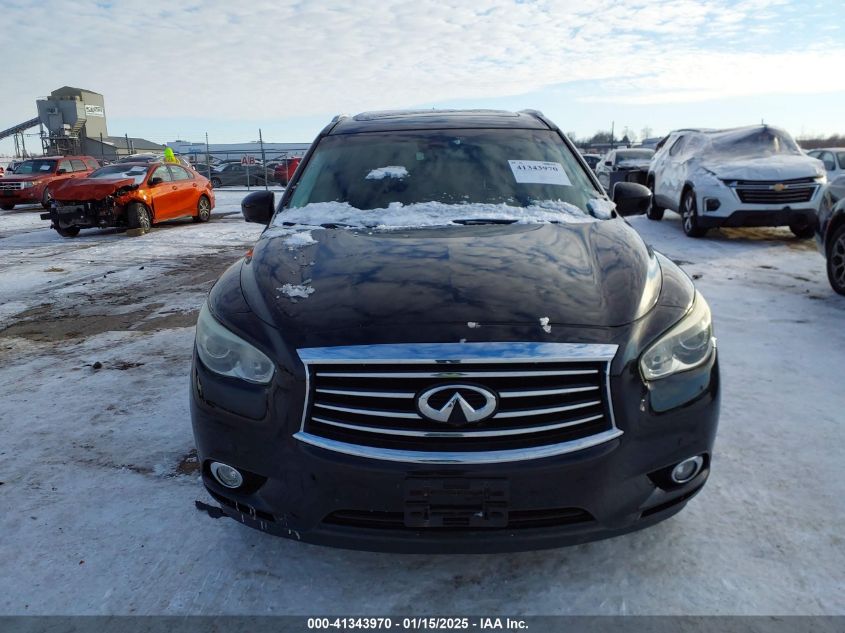 VIN 5N1AL0MNXDC337745 2013 Infiniti JX35 no.12