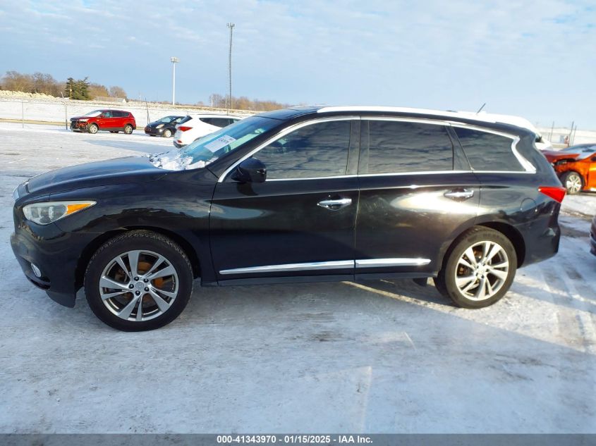 VIN 5N1AL0MNXDC337745 2013 Infiniti JX35 no.14