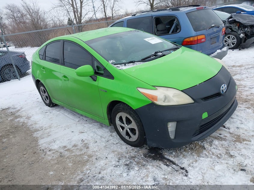 2013 TOYOTA PRIUS VIN: JTDKN3DUXD5616550